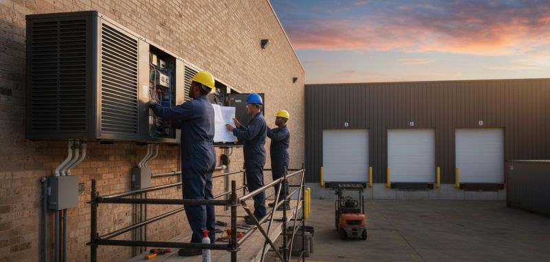 Heat Pump Installation detail