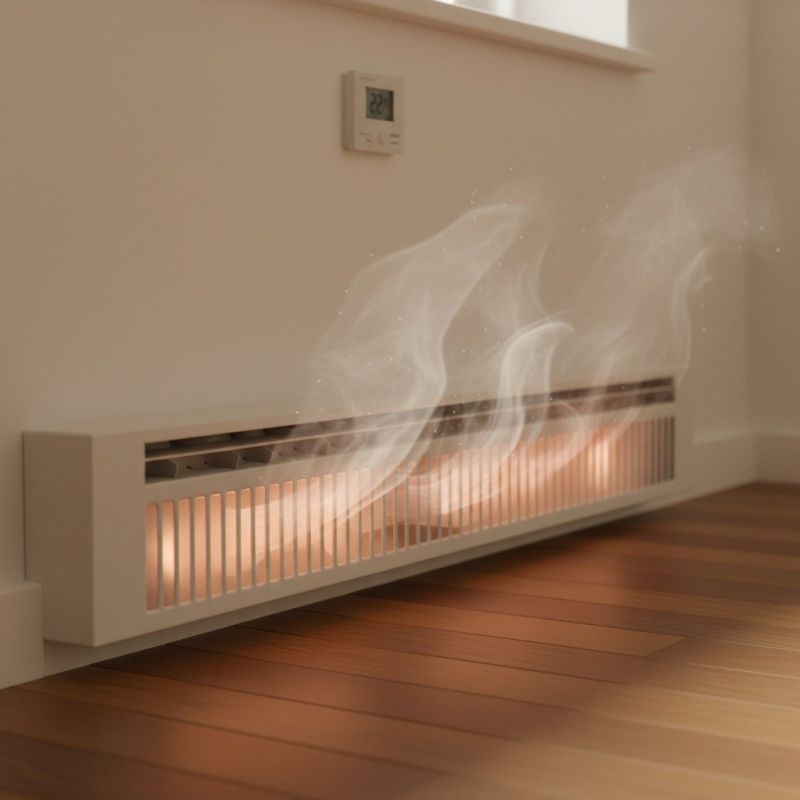 Wall Heating Installation